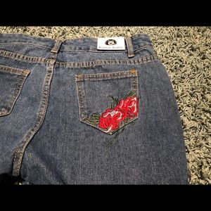 “Rosy Cheeks” jean shorts